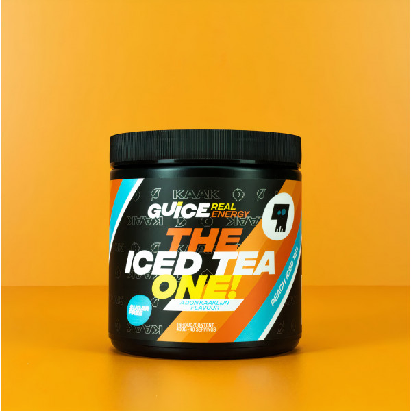 GUICE Real Energy - The Iced Tea One! (Peach Ice Tea)