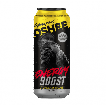 OSHEE Cyberpunk Energy Boost Lychee-Jasmine 500ml (zero caffein)