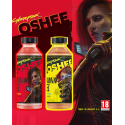 OSHEE Cyberpunk Vitamin Water 555ml (peach, strawberry, zero caffein)