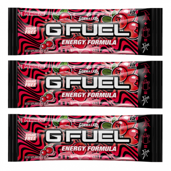 G FUEL Lingonberry (PewDiePie) - 3x 7g pack