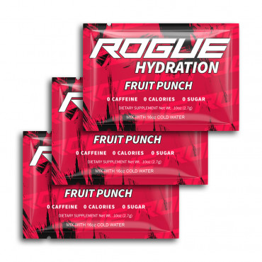 After expiry Rogue Energy - Fruit Punch Hydration 3x 2.7g packs