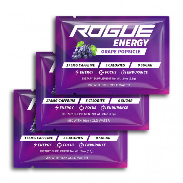 Rogue Energy - Grape Popsicle 3 x 8g packs