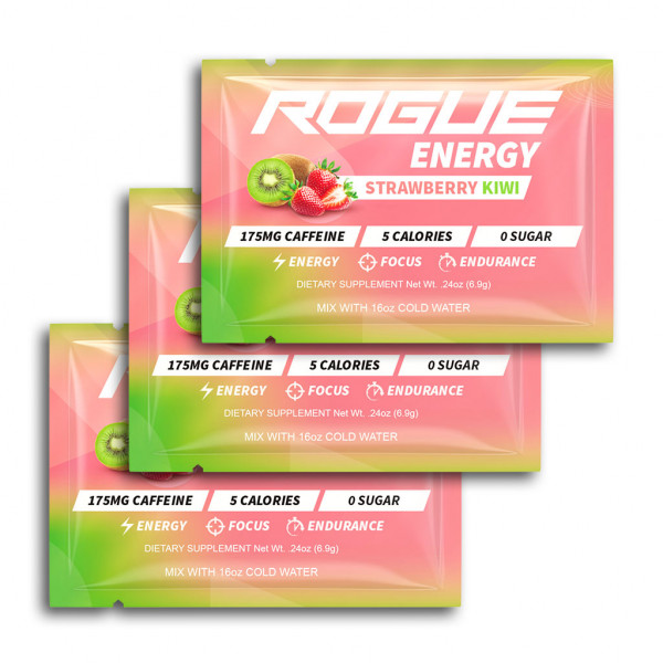 Rogue Energy - Strawberry kiwi 3x 8g packs