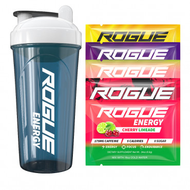 After expiry Rogue Energy Starter kit - Gladiator + 5 test packs