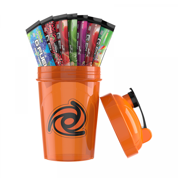 G Fuel Starter kit - Solar Flare oranžový + 7 testovacích balení