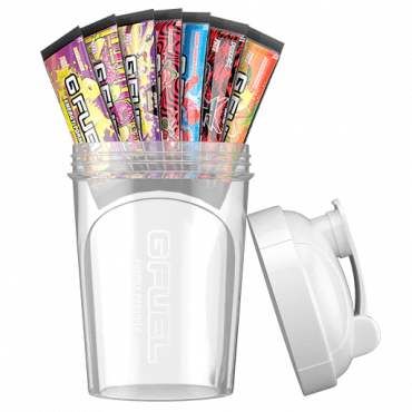 G Fuel Starter kit - Winter White shaker + 7 taster packs