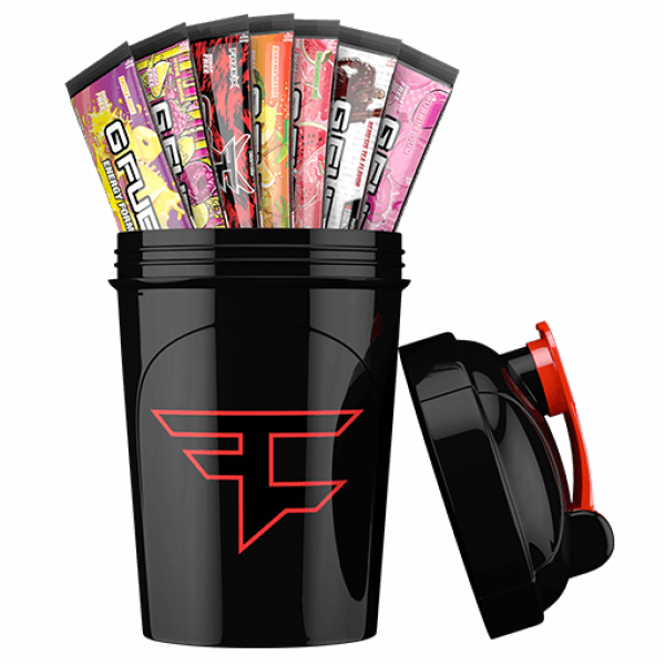 G Fuel Starter kit - FaZe Black Friday V2 + 7 testovacích balení