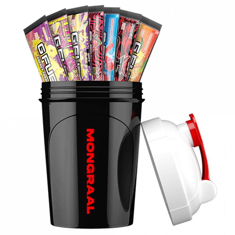 G Fuel Starter kit - FaZe Mongraal shaker + 7 taster packs