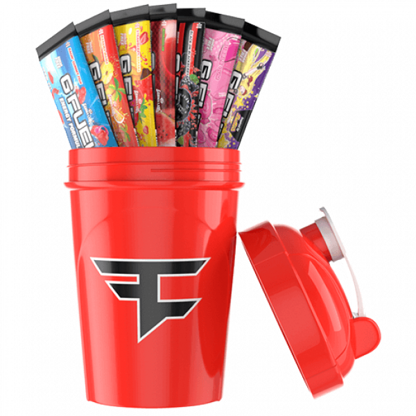 G Fuel Starter kit - The Trail Blazer shaker + 7 taster packs