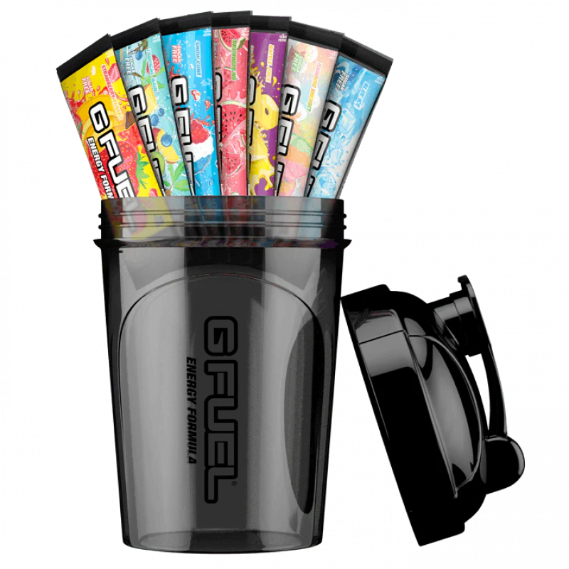 G Fuel Starter kit - Blacked out + 7 taster packs