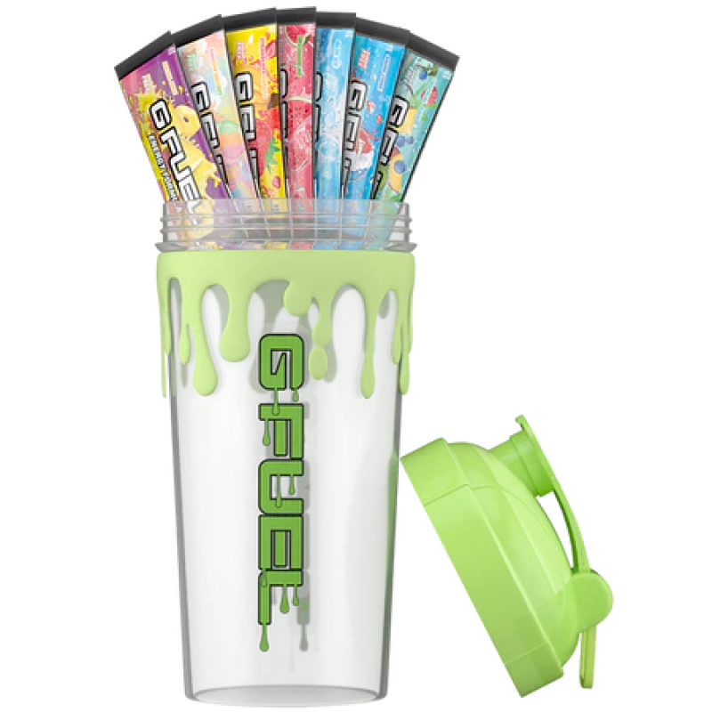 G FUEL Green GOO starter kit, Energy drink from USA