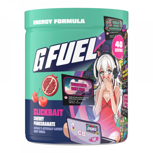 G FUEL Clickbait Reanimated (Cherry Pomegranate)