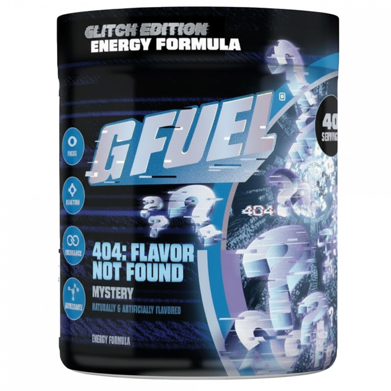 G FUEL 404 Not Found 2.0 (Mistery Flavor) G FUEL 404 Not Found 2.0 (Mistery Flavor)
