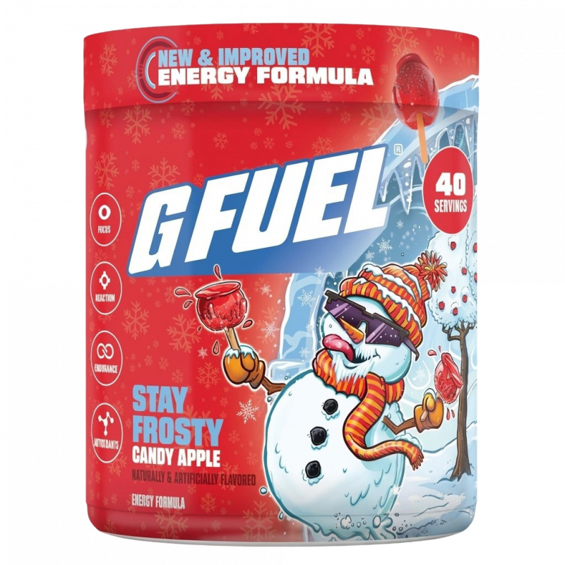 G FUEL Stay Frosty 2.0 (Candy Apple) G FUEL Stay Frosty 2.0 (Candy Apple)