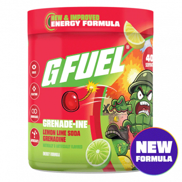 G FUEL GRENADE-INE (lemon-lime soda) G FUEL GRENADE-INE (lemon-lime soda)