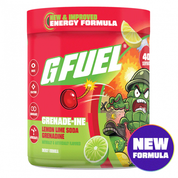 G FUEL GRENADE-INE (lemon-lime soda)