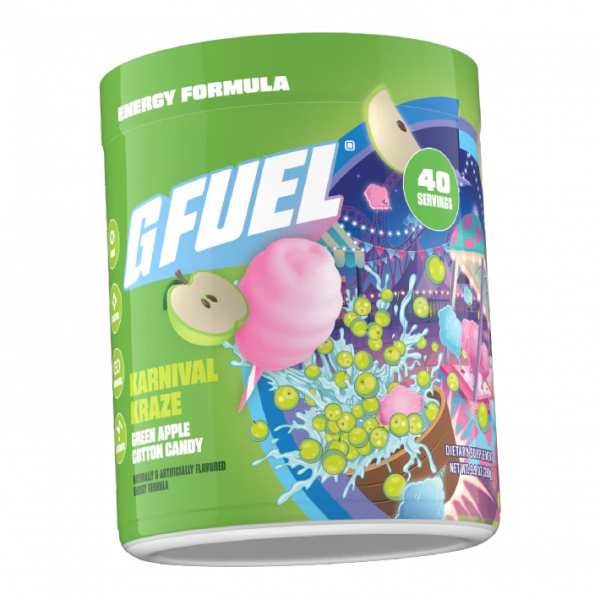 G FUEL Karnival Kraze (green apple, cotton candy)