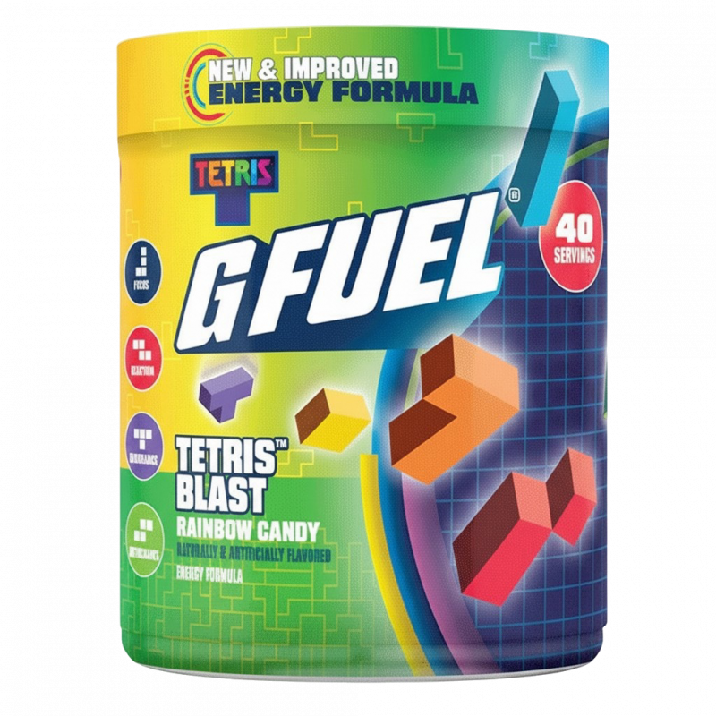 G FUEL Tetris Blast 2.0 (Rainbow candy)