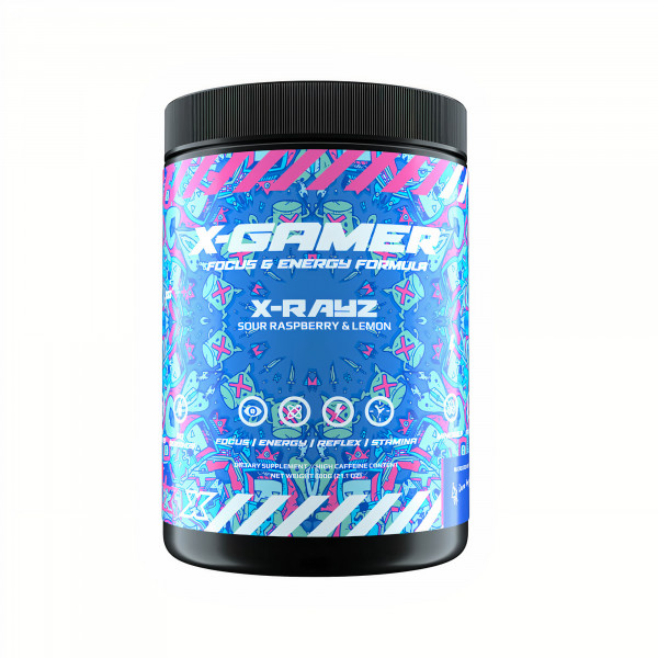 X-Gamer - X-Rayz (sour raspberry, lemon)
