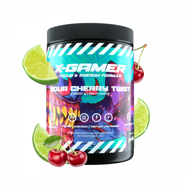 X-Gamer - Sour Cherry Twist (sour cherry, lime)