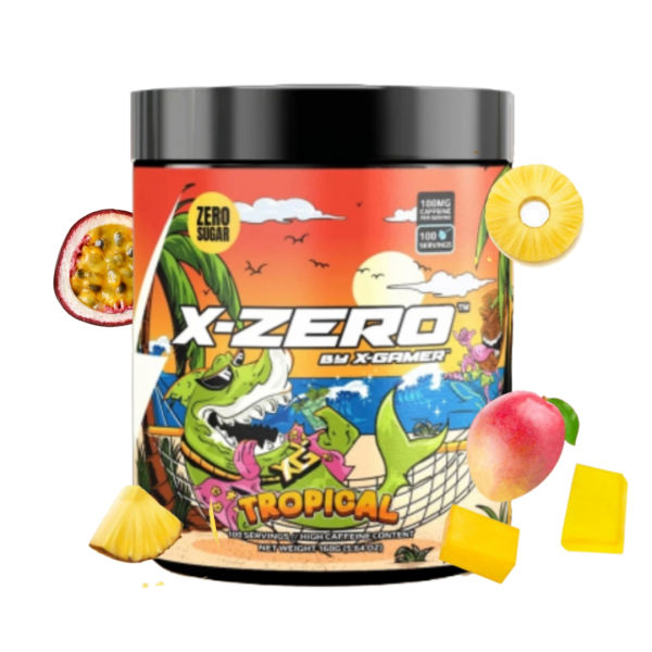 X-Gamer - X-Zero Tropical (pineapple, mango, passion fruit)
