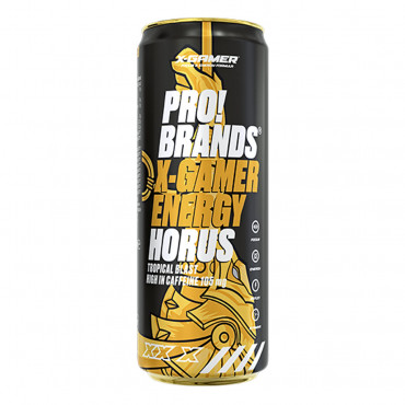 PRO!BRANDS! X Gamer Energy Horus Tropical Blast 330 ml